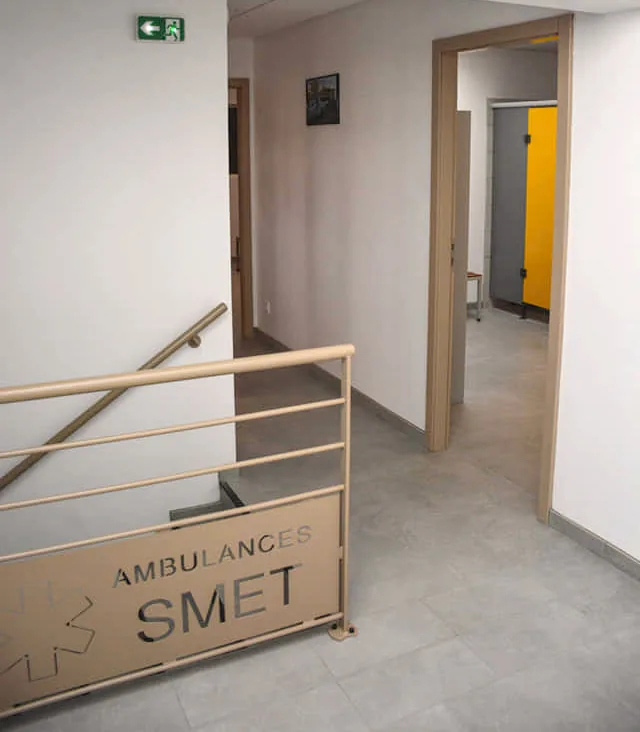 Espaces communs des Ambulances SMET