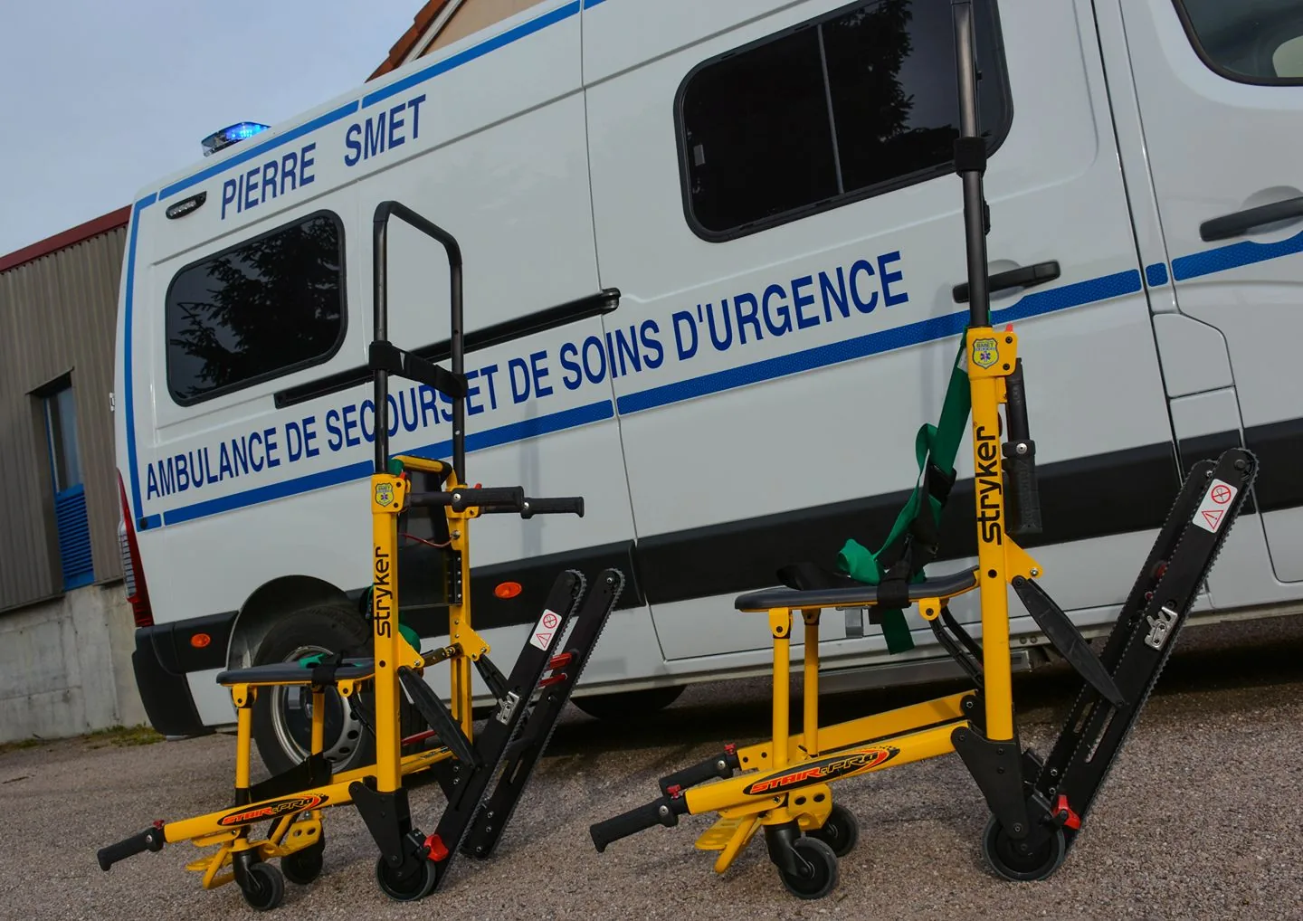Chaises d'évacuation